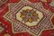 Alfombra Anatolia vintage en beige y rojo, Imagen 5