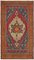 Vintage Anatolian Wool and Cotton Rug, Image 1