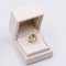 Vintage 18k Yellow Gold Ring with Emerald & Two Diamonds, 1970s 7