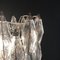 Lámpara de araña Poliedri de cristal de Murano al estilo de Carlo Scarpa, años 80, Imagen 11