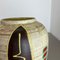 Fat Lava Pottery Stripe & Dots Vase Jasba Ceramics, Germany, 1950s 8