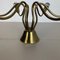 Italian Brass Theatre Ceiling Light by Gio Ponti for Stilnovo, Italy, 1950s 14