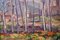 Artista Post Impressionista, Paesaggio, Fine XX secolo, Olio su tavola, Con cornice, Immagine 5