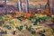 Artista Post Impressionista, Paesaggio, Fine XX secolo, Olio su tavola, Con cornice, Immagine 6