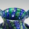 Large Antique Millefiori Vase with Handles from Toso Murano Brothers, 1910 9