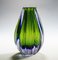 Murano Murano Glas Vase von Flavio Poli für Seguso, 1950er 4
