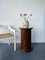 Round Pedestal Side Table with Cupboard 4
