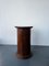 Round Pedestal Side Table with Cupboard 1