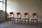 Danish Modern Chairs in Pine & Lambswool from Glostrup Furniture Factory, 1960s, Set of 4, Image 7