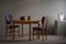 Table de Salle à Manger Ronde en Chêne avec Deux Rallonges, Danemark, 1960s 11
