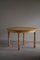 Danish Round Dining Table in Oak with Two Extensions, 1960s 10