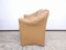 Cassina Tentazionione Armchair Cognac #1 Real Leather Armchair from Designer Mario Bellini in the Color Cognac 11