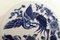 Earthenware Candy Box with Blue Floral Decor from Royal Delft, 1970s 9
