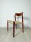 Mid-Century Danish Teak & Papercord Dining Chairs, 1960s 3