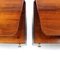 Art Deco Bedside Tables in Walnut from Up Závody, Former Czechoslovakia, 1930s, Set of 2, Image 7