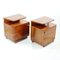Art Deco Bedside Tables in Walnut from Up Závody, Former Czechoslovakia, 1930s, Set of 2, Image 2