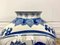 Chinese Blue and White Porcelain Vase with Lotus Flower Decorations, Image 12