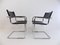 Leather MG5 Cantilever Chairs by Mart Stam for Matteo Grassi, 1970s, Set of 2 6