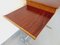 Verstellbarer Schreibtisch aus Holz & Stahl, 1970er 6
