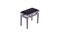 Adjustable Wood Black Piano Stool Bench, 2009, Image 2