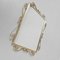 Vintage Faceted Mirror in Aluminum Frame, 1950s 10