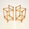 Vintage Bamboo Side Tables attributed to Angraves, 1970s, Set of 2 3