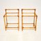 Vintage Bamboo Side Tables attributed to Angraves, 1970s, Set of 2 2