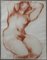 Frank Dobson, Desnudo, 1937, Dibujo sanguinario, Imagen 4