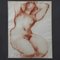 Frank Dobson, Nude, 1937, Sanguine Drawing 7