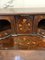18th Century Burr Walnut and Floral Marquetry Inlaid Bombe Bureau, 1780s, Image 19