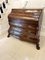 18th Century Burr Walnut and Floral Marquetry Inlaid Bombe Bureau, 1780s, Image 5