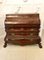 18th Century Burr Walnut and Floral Marquetry Inlaid Bombe Bureau, 1780s 22