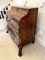 18th Century Burr Walnut and Floral Marquetry Inlaid Bombe Bureau, 1780s, Image 17