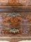 18th Century Burr Walnut and Floral Marquetry Inlaid Bombe Bureau, 1780s, Image 8