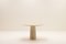Round Travertine Dining Table, Italy, 1970s 1
