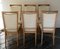 Faux Leather Dining Chairs, 1950s, Set of 6 5