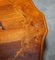 Tavolini vintage in legno di noce intarsiato e intarsiato, Italia, set di 2, Immagine 7