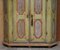 European Hand-Painted Wardrobe or Cupboard in Oak, 1800s, Image 5