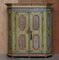 European Hand-Painted Wardrobe or Cupboard in Oak, 1800s, Image 3