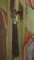 European Hand-Painted Wardrobe or Cupboard in Oak, 1800s 7
