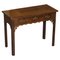 George III Chippendale Side Table in Carved Hardwood, 1760s 1