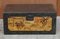 Vintage Hand-Painted Trunk or Chest with Immortals and Buildings Decor, Image 2