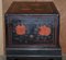 Large Vintage Chinese Hand-Painted Chests on Stands, Set of 2 9