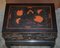 Large Vintage Chinese Hand-Painted Chests on Stands, Set of 2 7