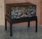 Large Vintage Chinese Hand-Painted Chests on Stands, Set of 2 2