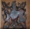 Royal Handcarved Armorial Crest Coat of Arms in Painted Polychrome, 1707-1714, Image 18