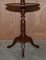 Antique 3-Tiered Side Table in Hardwood, Image 9