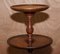 Antique 3-Tiered Side Table in Hardwood 7