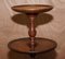 Antique 3-Tiered Side Table in Hardwood, Image 7