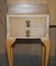 Light Walnut Headboard with Bedside Tables, 1940s, Image 4